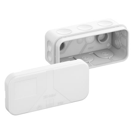 [0821102857] MEMBRANDÅSE 2K-MINI, IP55 89X43 MM HVID