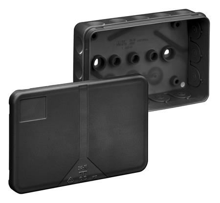 [0810000892] MEMBRANDÅSE 2K16, IP55 130X85 MM SORT