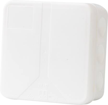 [0821100325] MEMBRANDÅSE 2K12, IP55 85X85 MM HVID