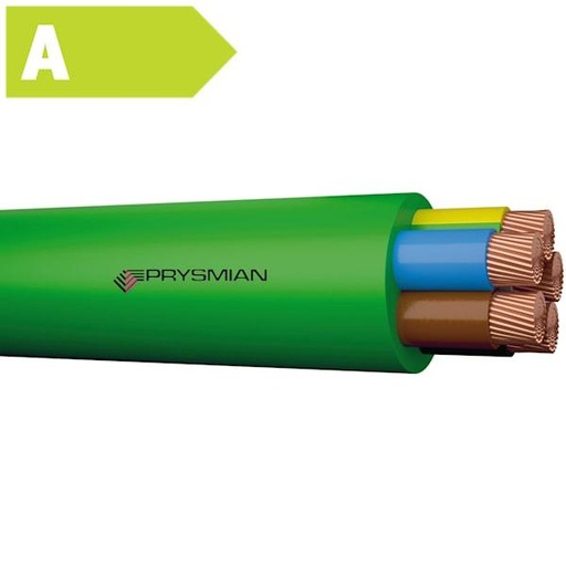 [4233356190] Kabel Afumex Easy RZ1-K AS 5G6 grøn T500