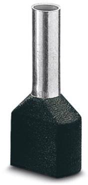[5421021456] TERMINALRØR-AI-TWIN 2X1,5 -12 BK-3200991