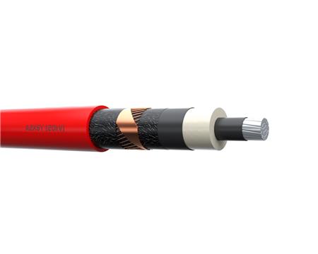 [5431000001] Mellemspændingskabel PEX-AL (N)A2XSY 1X240/25 24kV