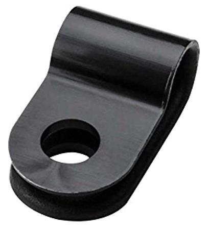 [2239303330] KABELBØJLE SORT Ø5,0MM H2P