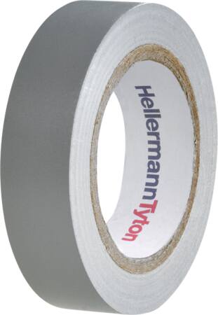 [0839102111] TAPE PVC GRÅ 15MMX10M