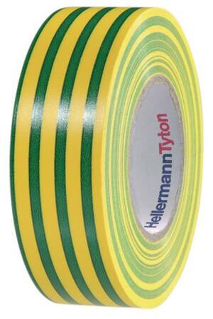 [5439020449] TAPE PVC GRØN/GUL 19MMX20M