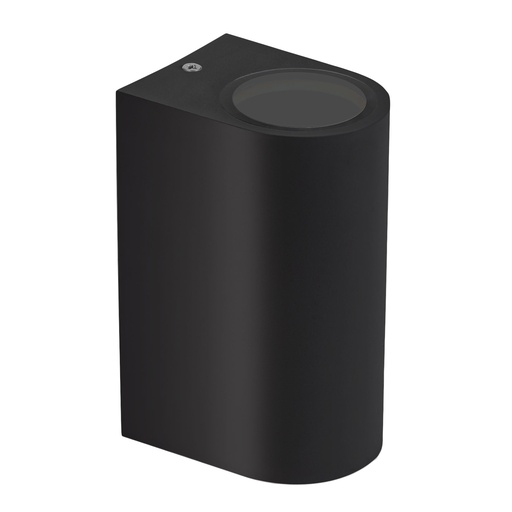 [SLIP007006] PARETE 2xGU10 væglampe sort