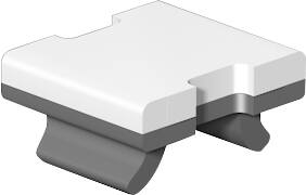 [7921330072] KLEMMEMÆRKE HVID DEK 5/5 MM WS