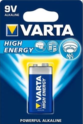 [9494000125] High Energy alkaline 6LR61 batteri