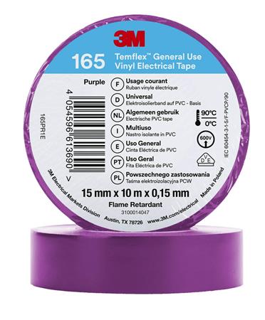 [8739100273] TAPE VINYL 165 15MMX10M VIOLET