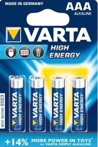 [9494000031] High Energy alkaline AAA batteri