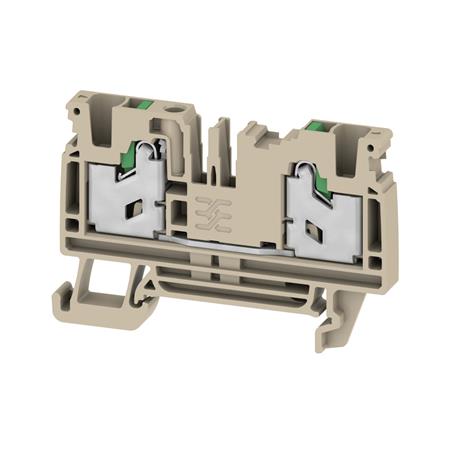 [5401024424] SNAP IN 2-POL 4MM² BEIGE