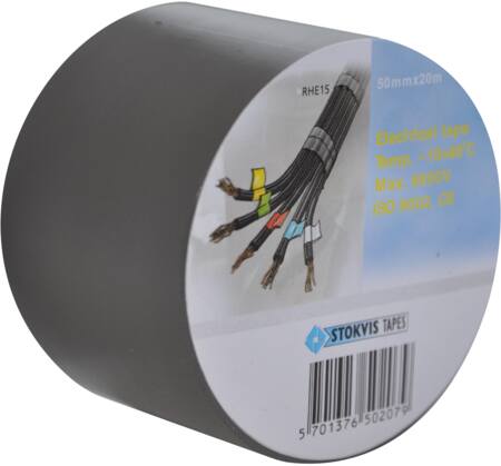 [6839150455] TAPE PVC GRÅ 50MMx20M