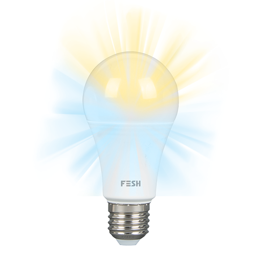 [207004] FESH SMART HOME LED Standard, multicolor E27 9W, 3-pak