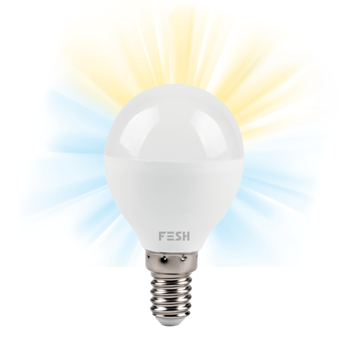 [209009] FESH SMART HOME LED Krone, kold/varm E14 5W
