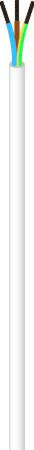 [3032305123] Ledning PKLJ 3G0,75 hvid R100