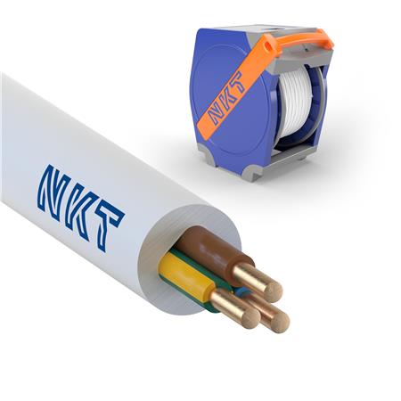 [3033149278] Kabel EXQ XTRA DCA 3G1,5 hvid Qaddy Q500
