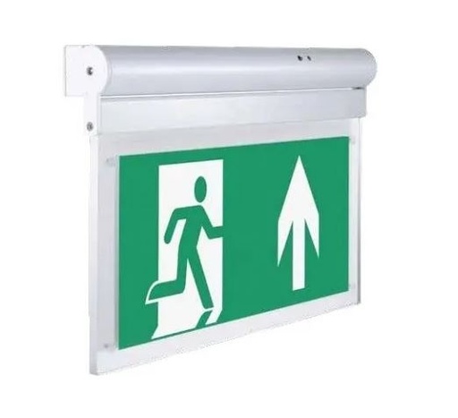 [2311-7996] væg- eller loftmonteret LED exit skilt - 2W, Samsung LED chip, 140 lumens