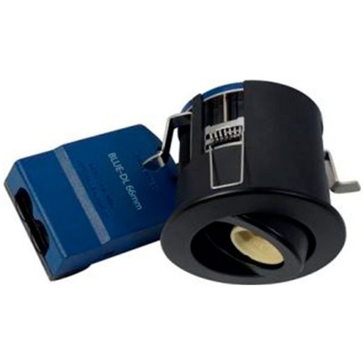 [5442525643] Blue-DL indbygningsspot m. GU10 fatning - Mat sort