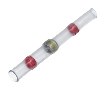 [0821102514] LODDEMUFFE KRYMPBAR RØD Ø2,7MM