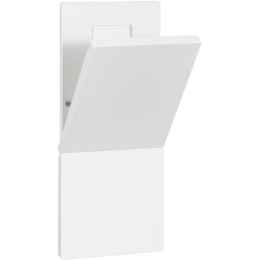 [1016008176] Låge for måleskab udendørs hvid