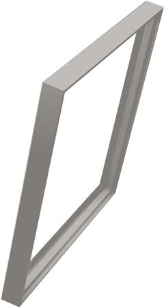 [5442990003] PÅBYG-RAMME, LED PANEL 598X598X50, HVID