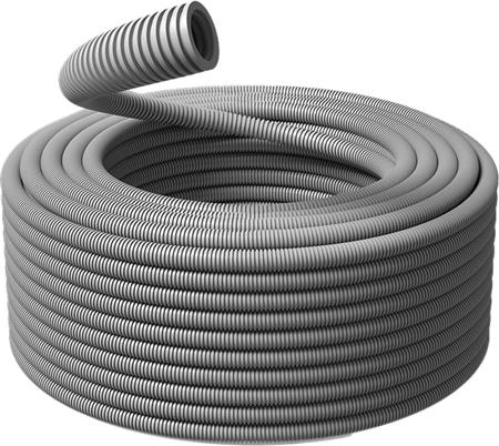 [0810000066] FLEXRØR 16 MM (5/8") GRÅ 100 METER