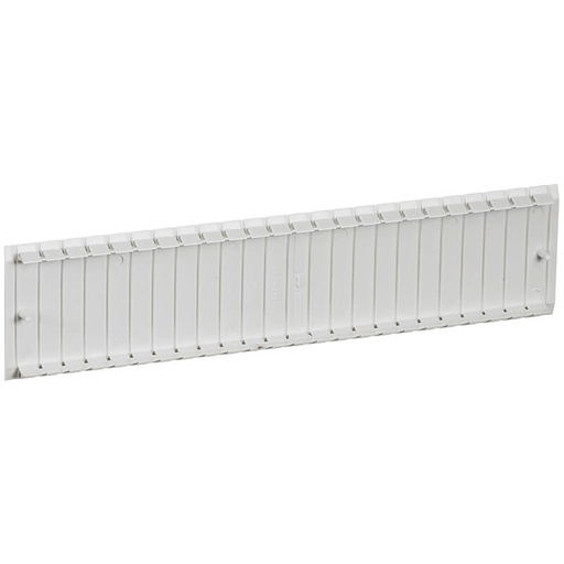 [1016008817] Dæksel for afblænding for 6 m36 enheder lysegrå