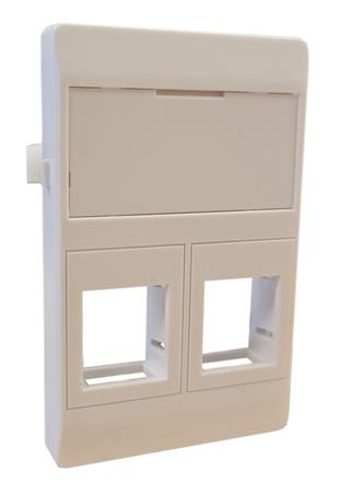 [0886112031] DATAUDTAG 2XRJ45 KEYSTONE TYPE F HVID