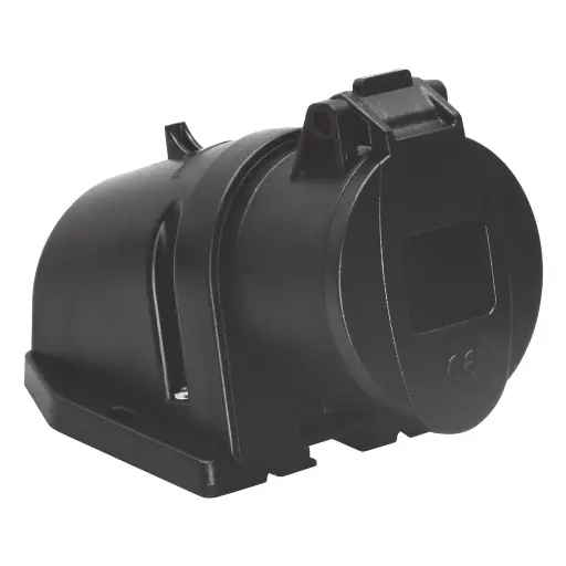 [2426272] VÆGUDTAG STAGE, 16A, 2P+J, 6H, 230V, IP44