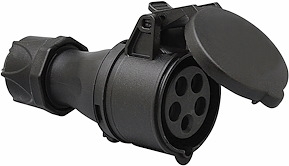 [2426311] FORLÆNGERLED STAGE, 16A, 3P+N+J, 6H, 400V, IP44