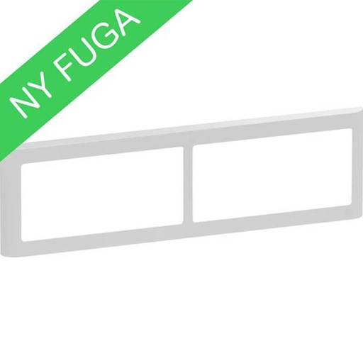 [1017056774] LK Fuga ramme SOFT 63 2x2m vandret - lysegrå