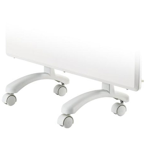 [0978552994] Ben/hjul til 20cm til Nobø og Dimplex radiatorer