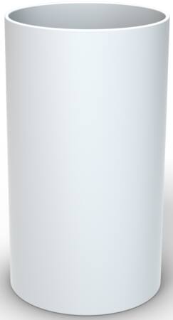 [5430506483] Plastmuffe 40 mm, halogenfri, hvid