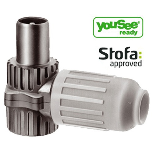 [8287180460] Antennestik IEC han-stik