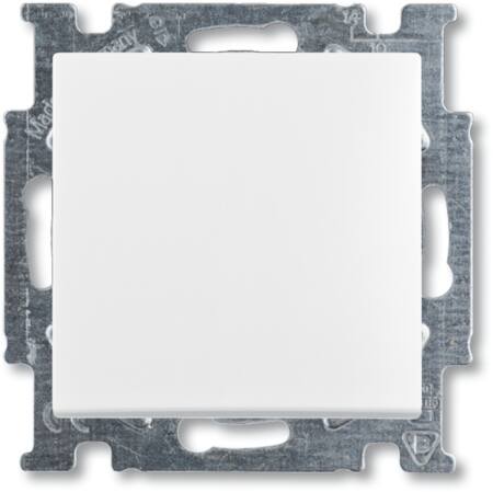 [5417517372] B55 1-polet afbryder, blank hvid