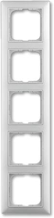 [5417517602] B55 RAMME, 5 MODULER, BLANK HVID