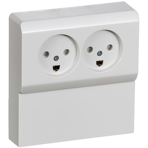 [1017024735] OPUS 66 standard stikkontakt panel udv dob lysegrå