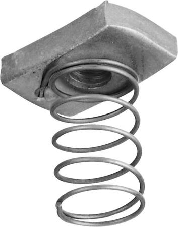 [5437000212] STRUT PROFILMØTRIK M8 LANG FJEDER HDG