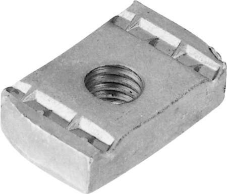 [5437000128] STRUT PROFILMØTRIK M6 HDG VARMFORZINKET