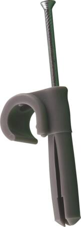 [0839106528] PLUGCLIP 11-15MM GRÅ MED SØM