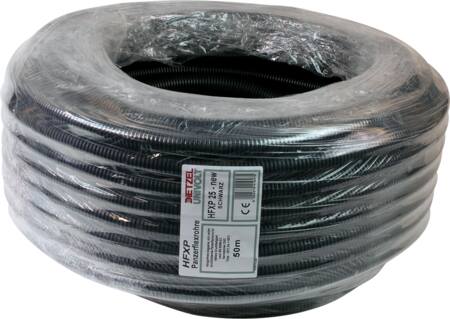 [5430501750] Flexrør HFXP Turbo Pro 16 mm, halogenfri, sort, 750N, R50