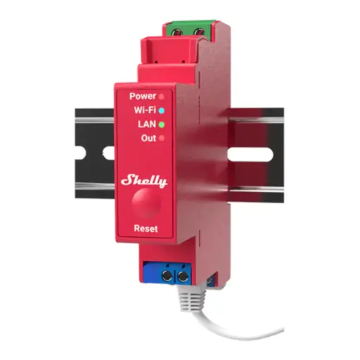 [5401018811] Shelly Pro 1PM - WiFI relæ, effektmåling