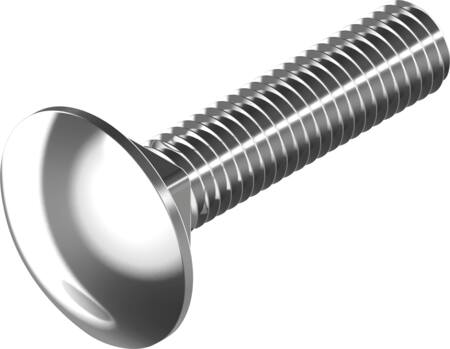 [5439900048] BRÆDDEBOLT M6X30MM A4 U/MØTRIK DIN 603