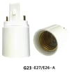 [7849400246] Fatning 2-pins fra G24 til E27