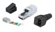 [7882600210] Modularstik RJ45 rund/stiv Cat.6