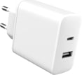 [7882992274] INFINITE USB oplader EU 12W Hvid - ES637031