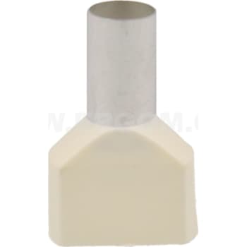 [1421100546] Tylle Isolerede dobbelt 2x16 mm², hvid, Hi 2x16/14 (50) (T)