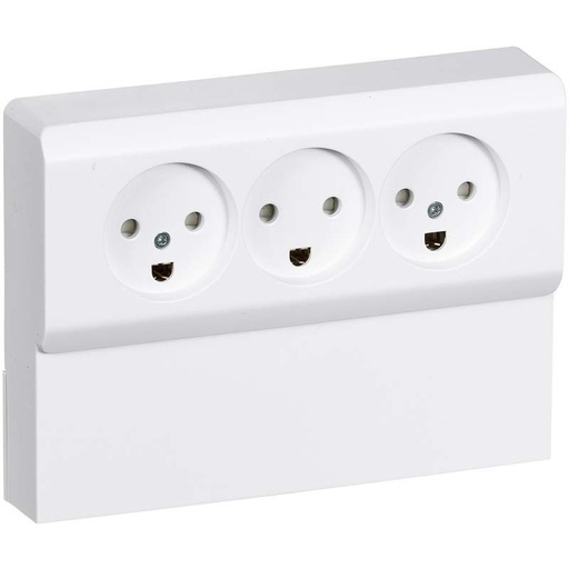 [1017027567] Opus 66 tripel panelunderlag hvid