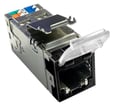[7886157659] Modular Jack SLX KAT6A S/STP med støvlåg sort