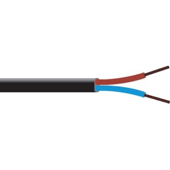[3032305217] Ledning PKAFAU 2x0,75 sort R50